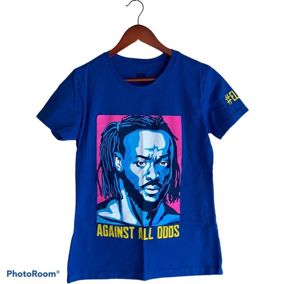 Kofi Kingston Against All Odds Authentic T-Shirt WWE The New Day #ELEVEN Kids L - Picture 6 of 11